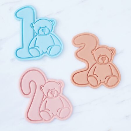 hennabloom Birthday Number Bear